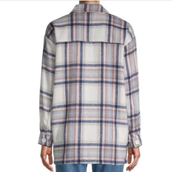 Plaid Shirt Jacket Vigoss NEW Size Medium 🌿 - Picture 2 of 3